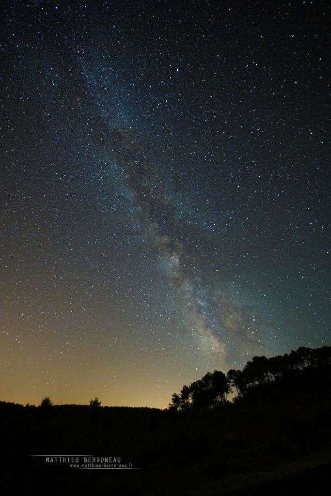 Voie lactée au Samyang FE 14 2.8 AF