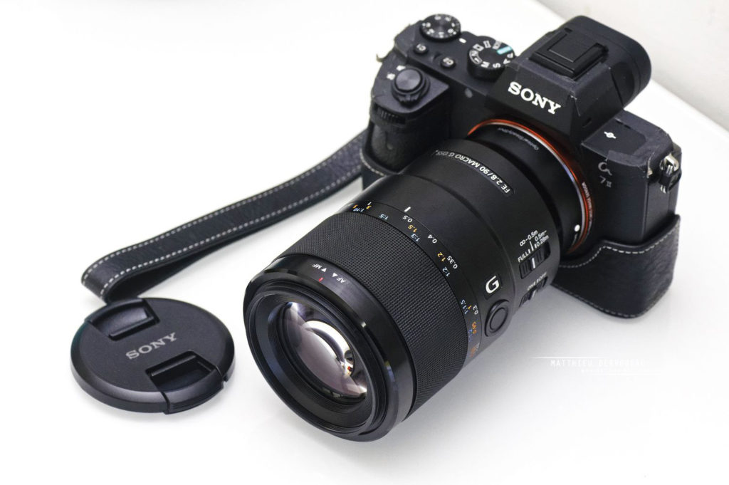 Le nouveau Sony 90 macro OSS monté sur l'a7ii