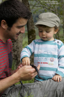 Enfant, kid, children, snake, serpent, manipulation, main, hand, education, sensibilisation