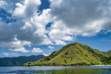 Habitat, Laticauda colubrina, paysage, landscape, sea, ocean, mer, plage, Komodo, Indonesia, Matthieu Berroneau, Komodo, Indonésie