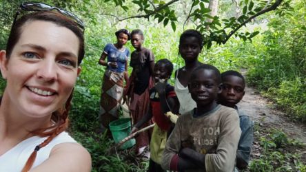 Atheris katangensis shooting